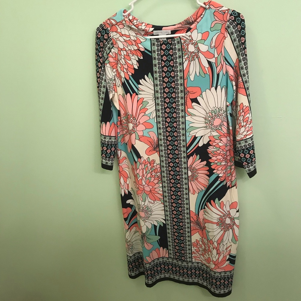 London Times Shift Dress